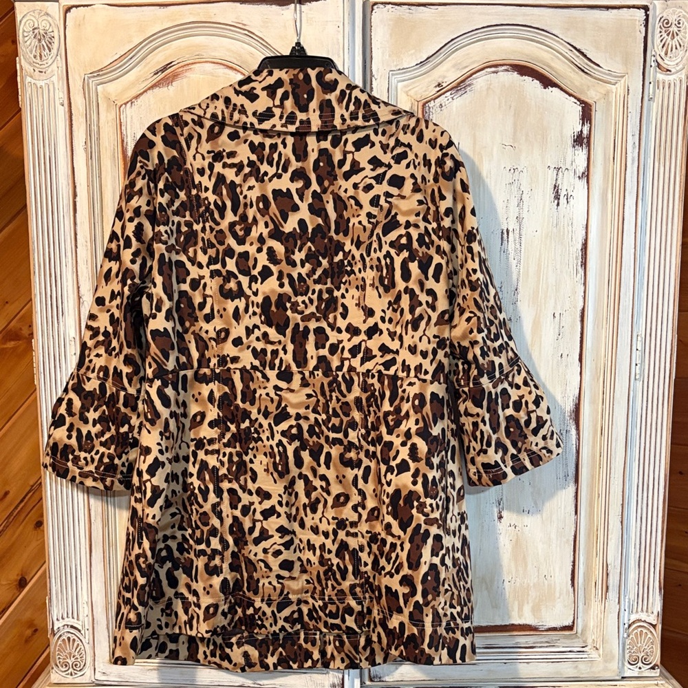 Leopard Print Coat - Picture 2 of 2